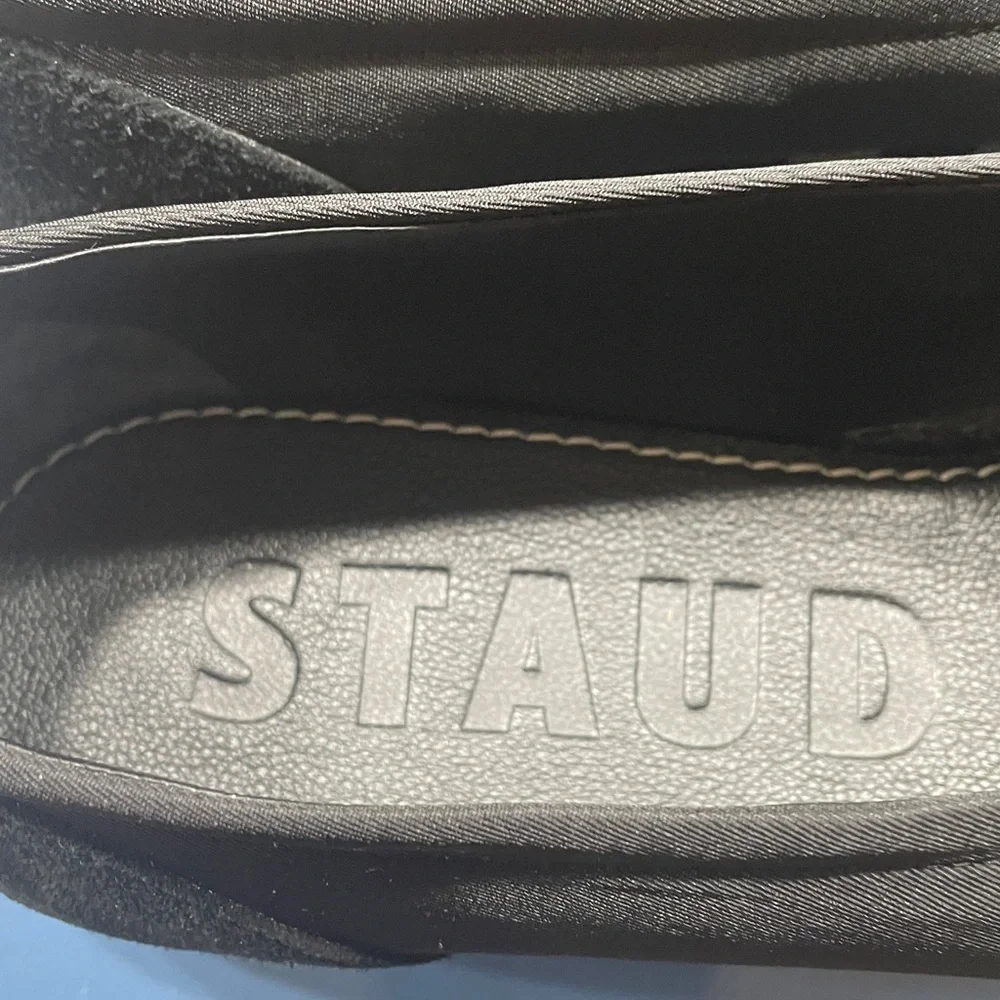 STAUD ALBA SPORT BALLET FLAT BLACK - Picture 7 of 12